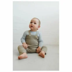 Body Côtelé Laine de Mérinos | Bleu pâle