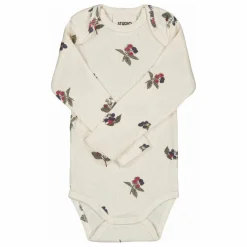 Body Côtelé Woody Mûres Coton Bio | Ecru