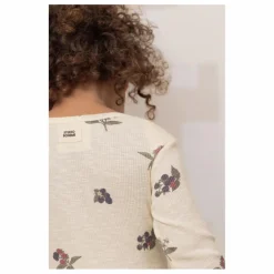 Body Côtelé Woody Mûres Coton Bio | Ecru