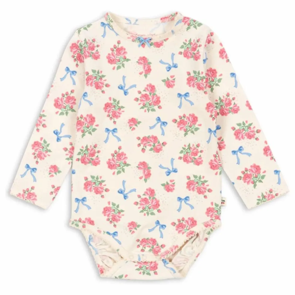 Body Fleuri Coton Bio | Ecru