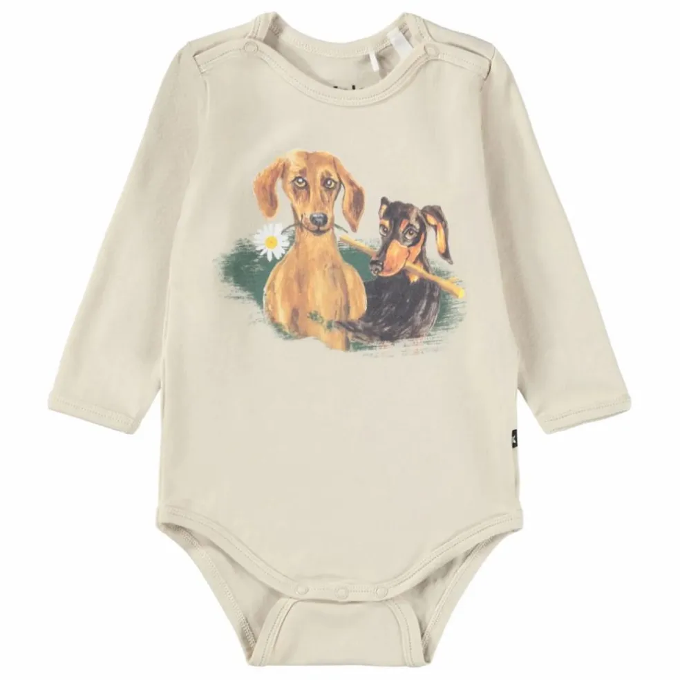 Body Fosse Chiens Coton Bio | Beige