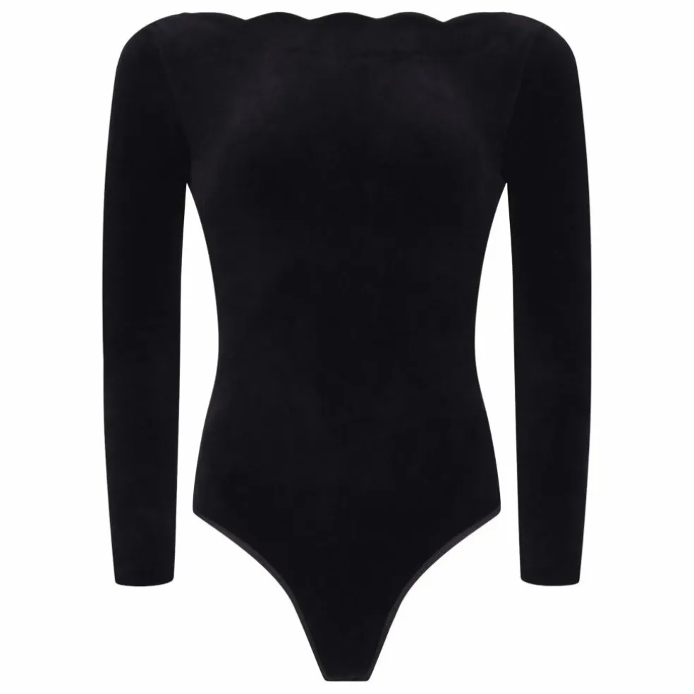 Body Katy Velours | Noir