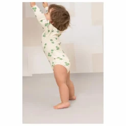 Body Lala Trèfles Coton Bio | Ecru