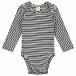 Body Manches Longues Rayé | Noir