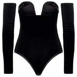 Body Picante Velours | Noir