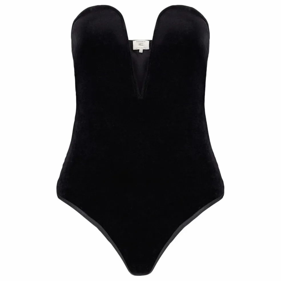 Body Picante Velours | Noir