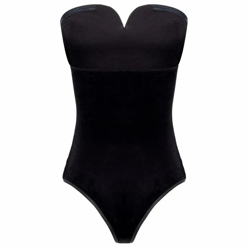 Body Picante Velours | Noir