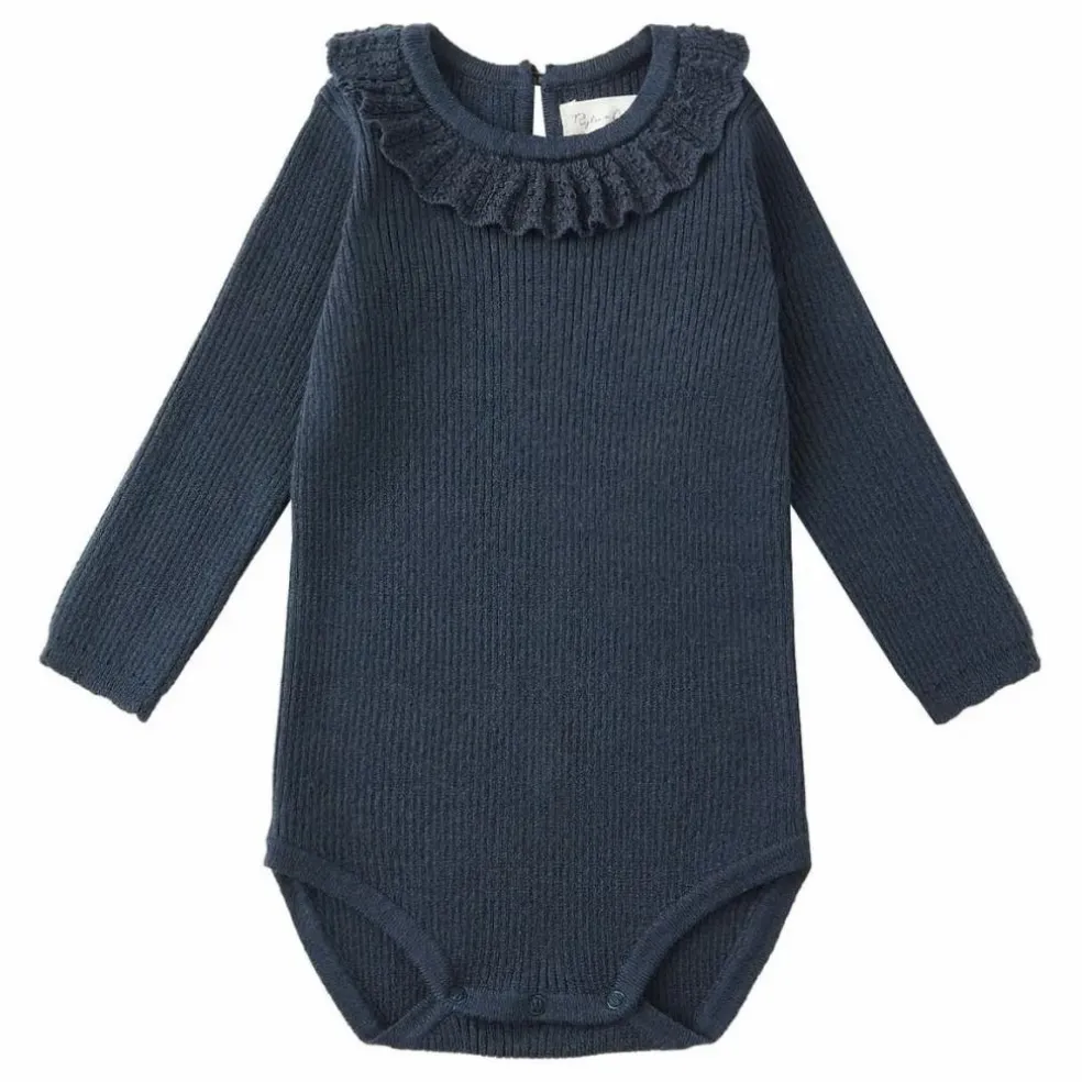 Body Pointelle | Bleu marine
