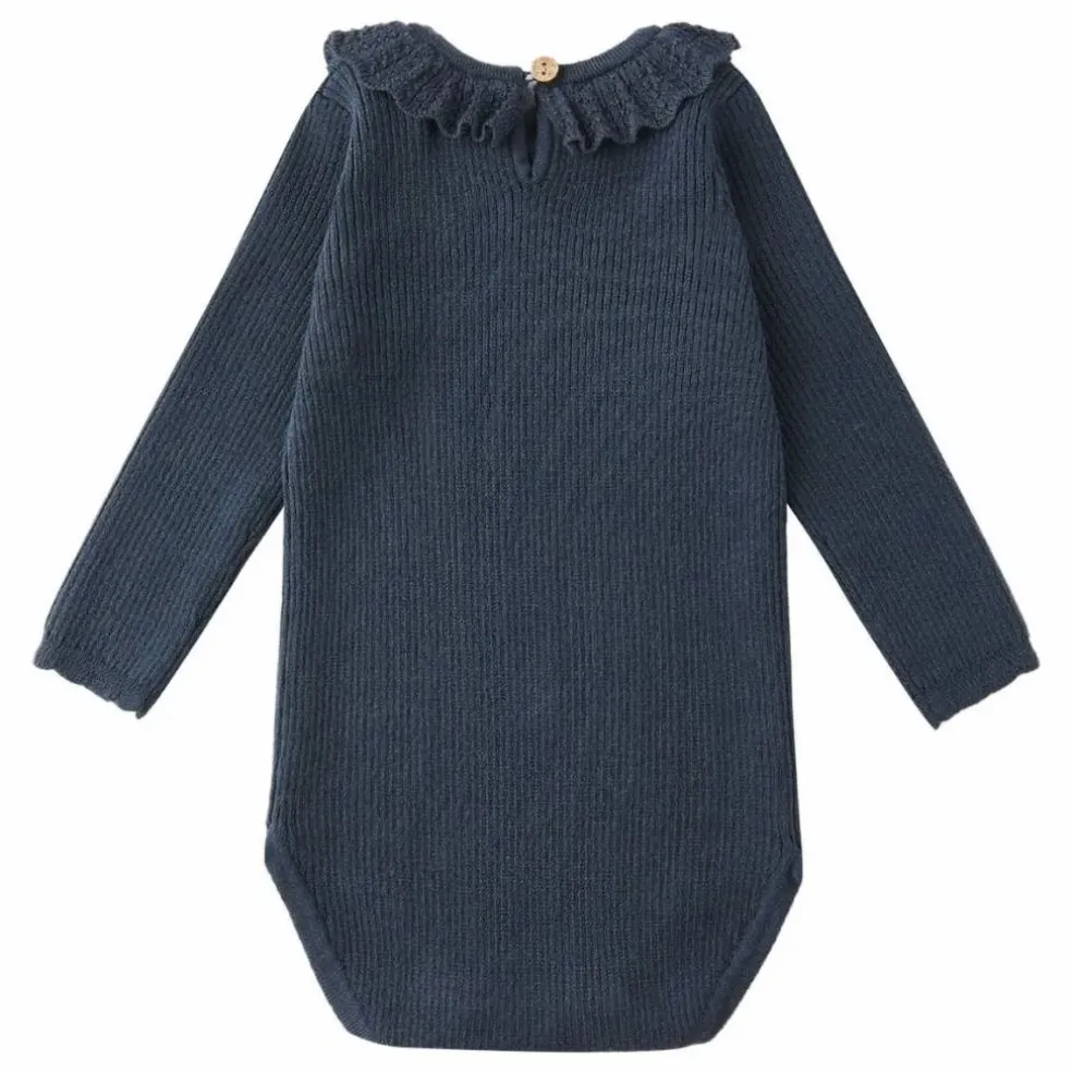 Body Pointelle | Bleu marine