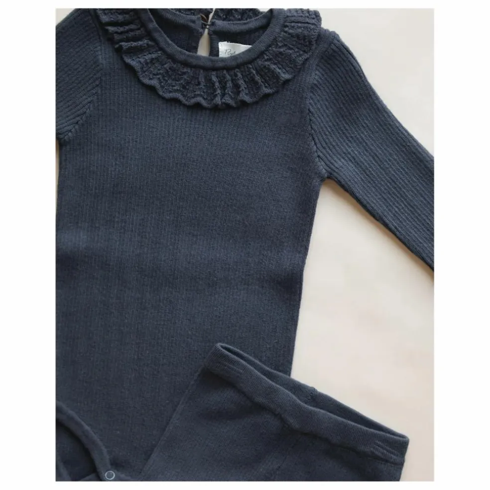 Body Pointelle | Bleu marine