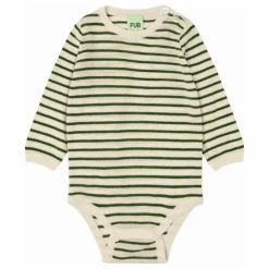 Body Rayé Laine de Mérinos | Ecru