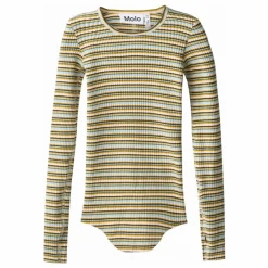 Body Rochelle Forest Rayé Coton Bio | Vert