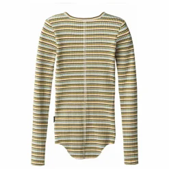 Body Rochelle Forest Rayé Coton Bio | Vert