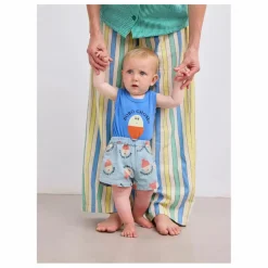 Body Sans Manches Bobo Coton Bio | Bleu
