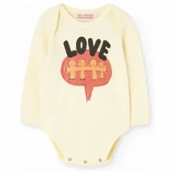 Body Wasp Love Coton Bio | Jaune pâle