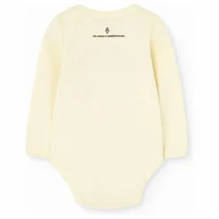 Body Wasp Love Coton Bio | Jaune pâle