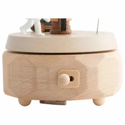 Boite à musique en bois Spationaute