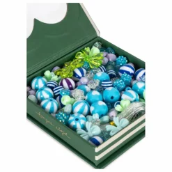 Boite de perles | Bleu