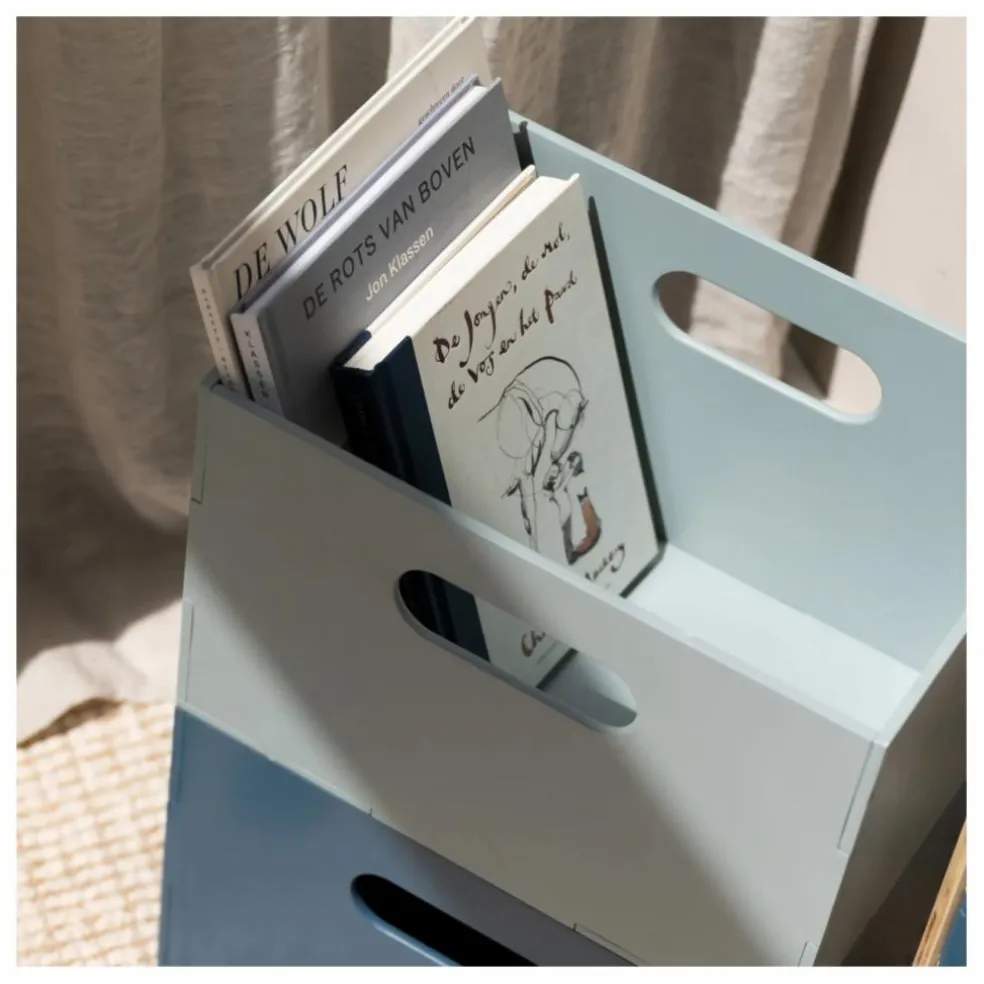 Boite de rangement en bois | Vert olive