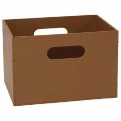 Boite de rangement en bois | Brun