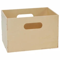 Boite de rangement en bois | Bois clair