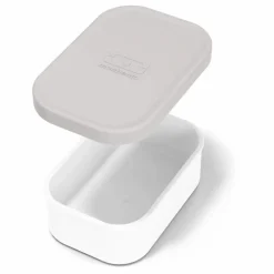Boites de compartimentation pour bento MB Extra - Set de 4 | Gris