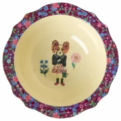 Bol en mélamine Vintage - Rice x Nathalie Lété | Rose