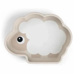 Bol silicone avec ventouse Sheepy | Sable
