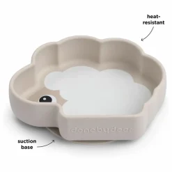 Bol silicone avec ventouse Sheepy | Sable