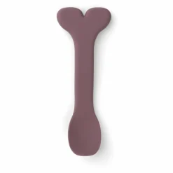 Bol ventouse et cuillère silicone Wally | Rose