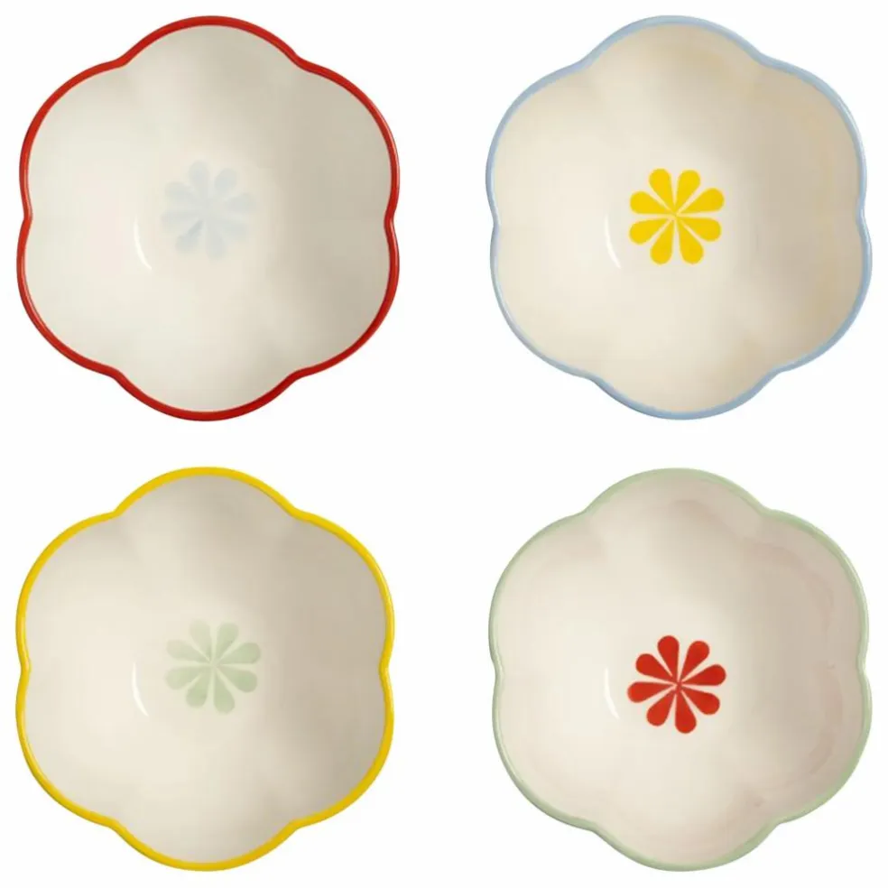 Bols Folk - Set de 4