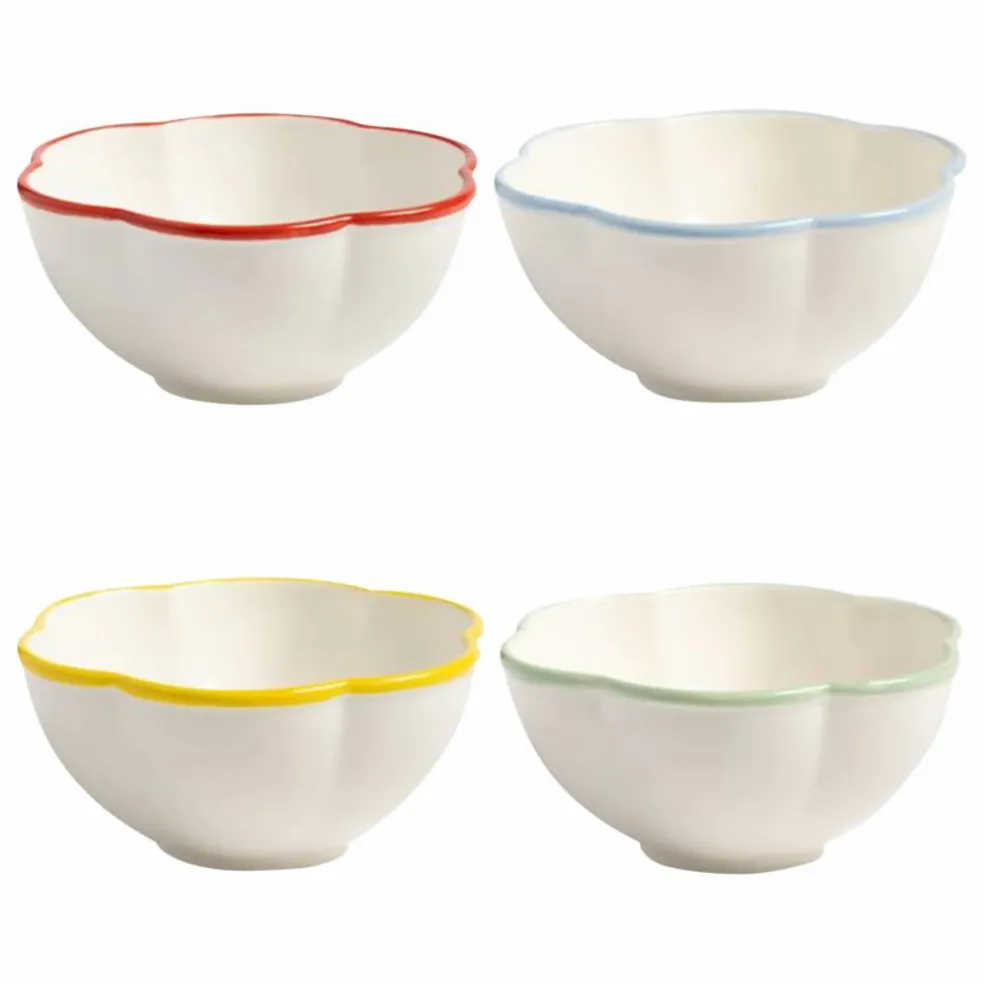 Bols Folk - Set de 4