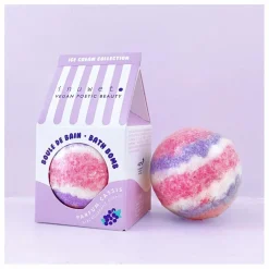 Bombe de bain Ice cream cassis - 120 g