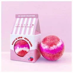 Bombe de bain Ice cream fraise - 120 g