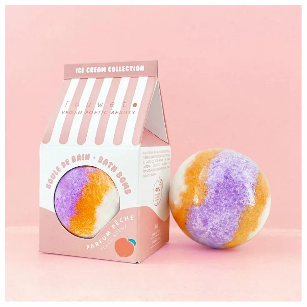 Bombe de bain Ice cream pêche - 120 g