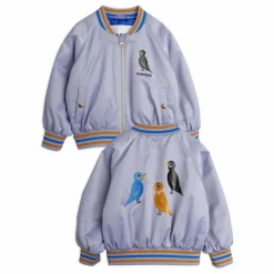 Bomber Birds Fibres Recyclées | Lilas