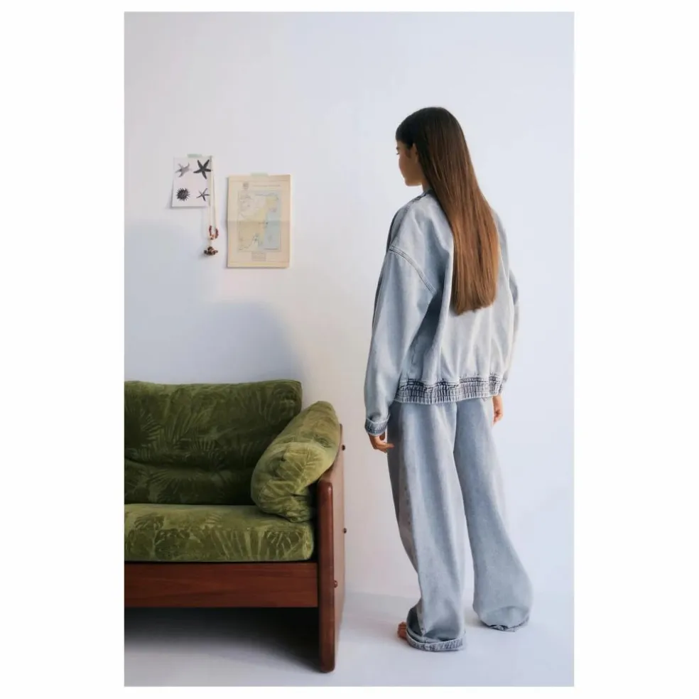 Bomber Chios Denim | Denim bleached