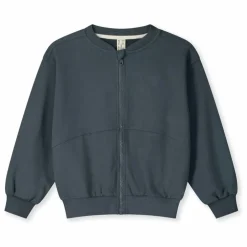 Bomber Coton Bio | Bleu gris