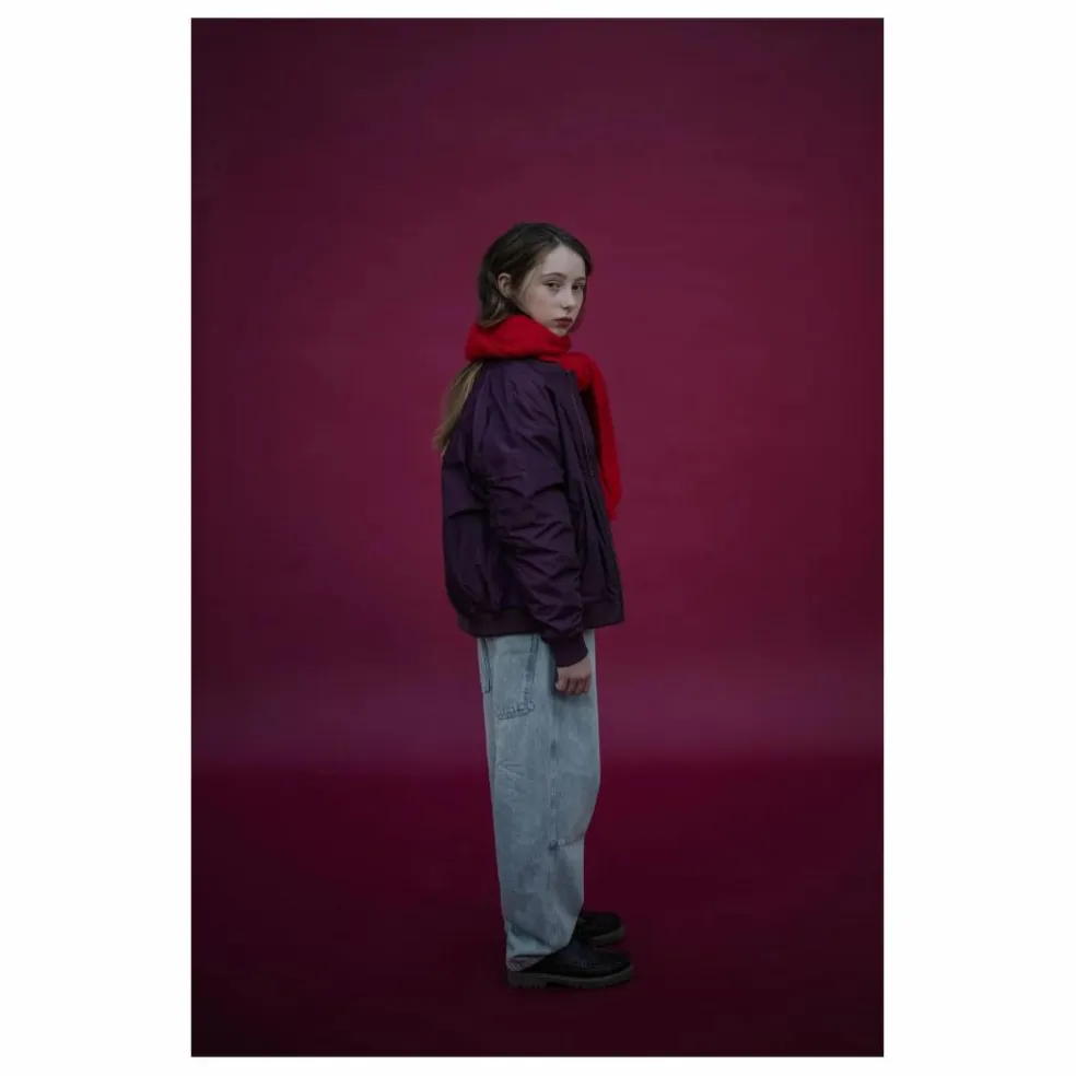 Bomber Fibres Recyclées | Violet