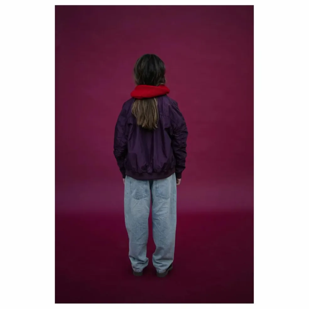 Bomber Fibres Recyclées | Violet