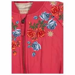 Bomber Juno Fleuri | Rose fuschia
