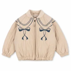 Bomber Juno Nœuds | Rose pâle
