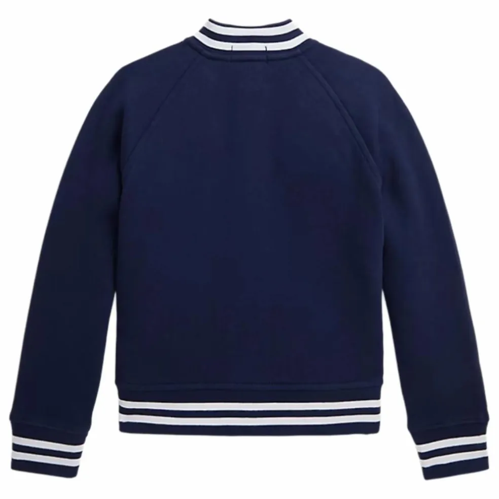Bomber Molleton | Bleu marine