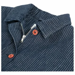 Bomber Rayée Denim Coton Bio - Collection Femme | Bleu marine