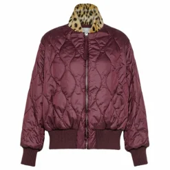 Bomber Réversible | Lie de vin