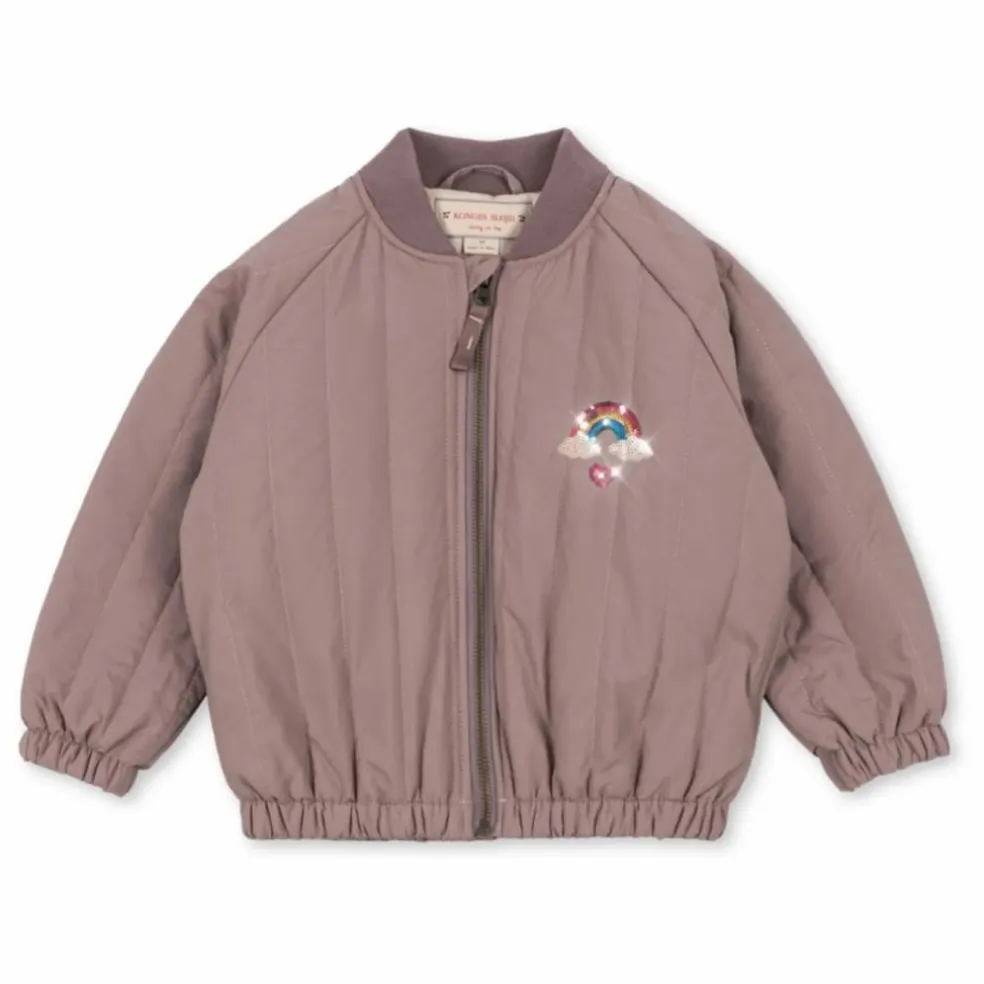 Bomber Sequins Juno Arc en Ciel | Mauve