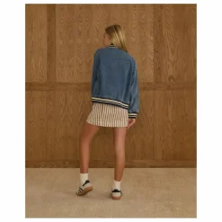 Bomber Varsity | Denim