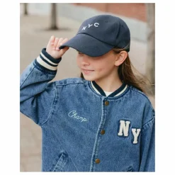 Bomber Varsity Mini | Denim