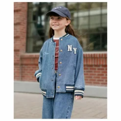 Bomber Varsity Mini | Denim