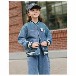 Bomber Varsity Mini | Denim